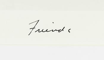 William Wegman, "Friends".