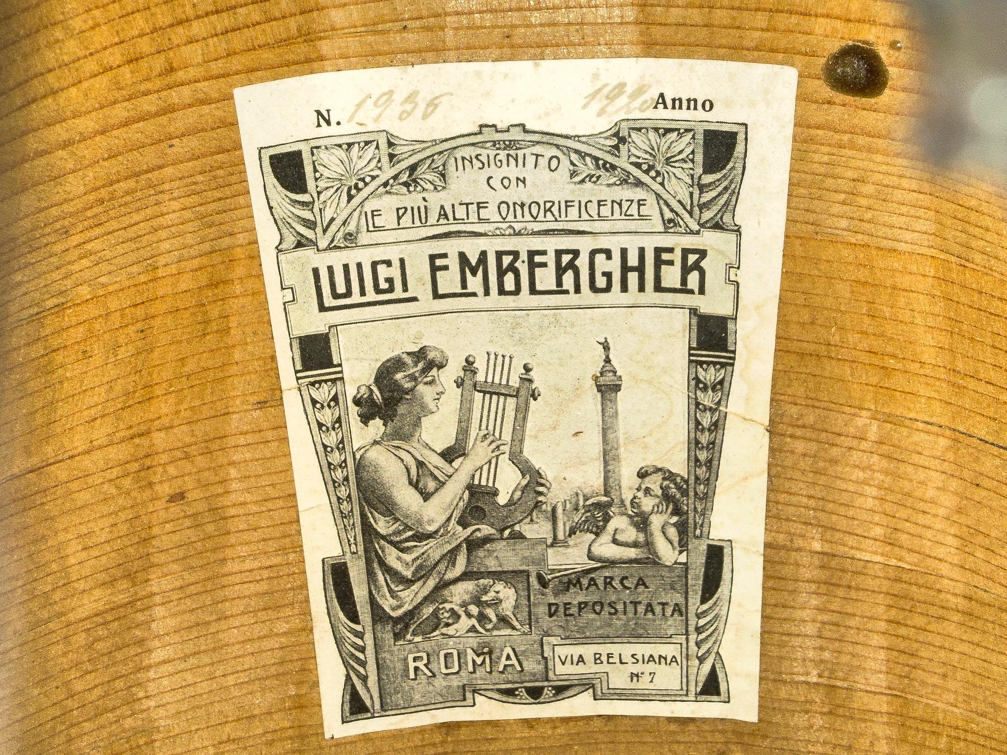 Luigi Embergher, "Mandolin per orchestra No. 2" Italy, 1920.