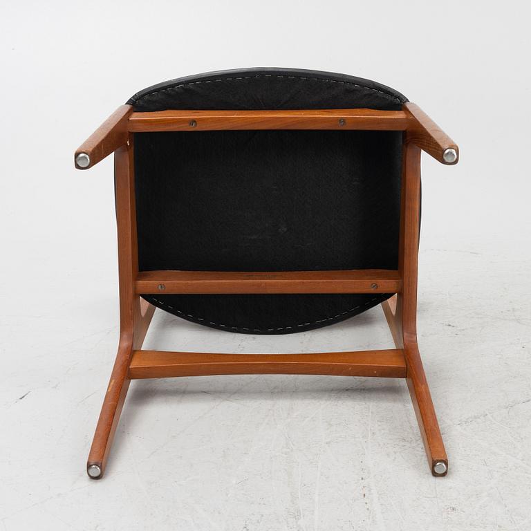 Funder-Schmidt & Madsen, stolar, 6 st, Odense, Danmark, 1950/60-tal.