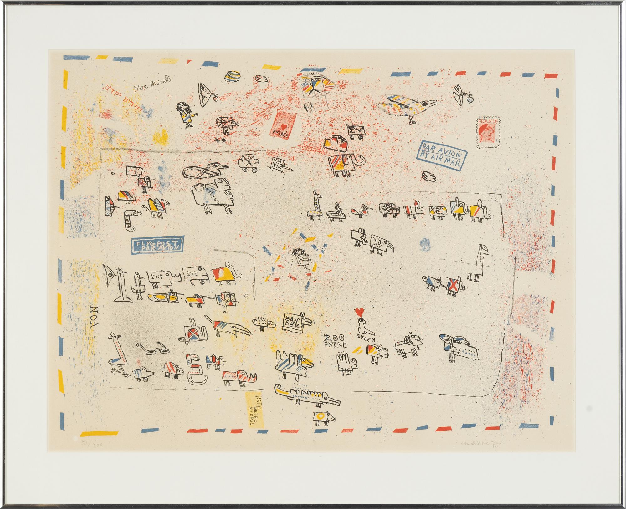 Madeleine Pyk, "Par Avion".