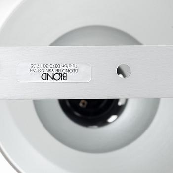 Yrjö Kukkapuro, a 'YK100AR' pendent lamp, blond Belysning, Sweden, 2020's.