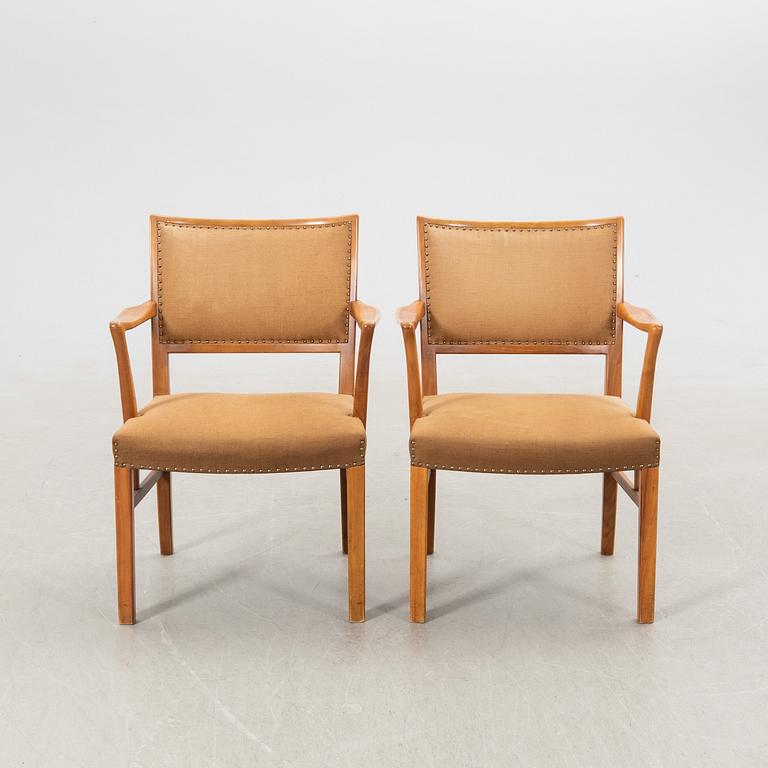 Karmstolar ett par 1960-tal.