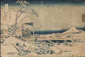 'Morning After a Snowfall at Koishikawa'.