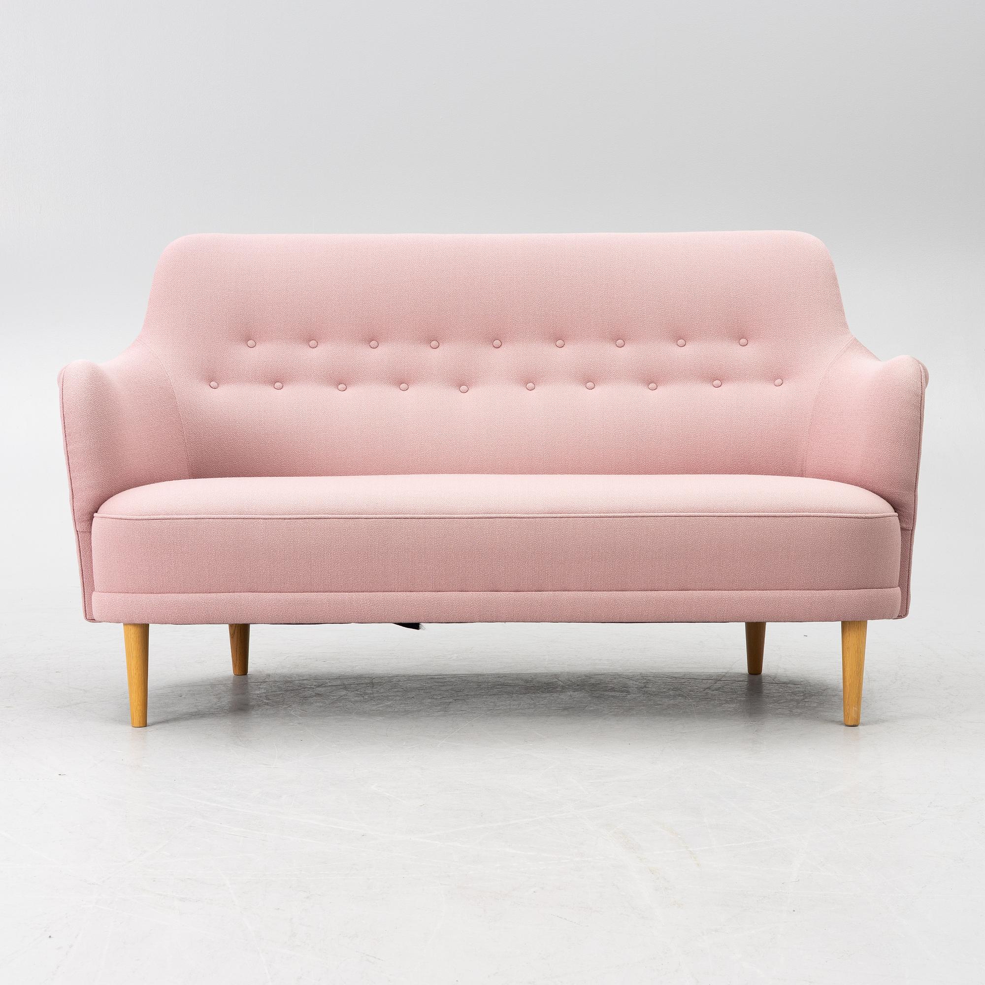Carl Malmsten, Sofa, "Samsas", O.H. Sjögren, Tranås, contemporary.