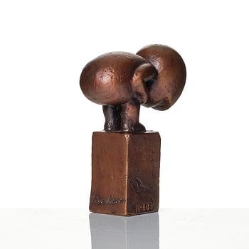 Lisa Larson, skulptur, brons, "Myran", Scandia Present, ca 1978, nr 105.