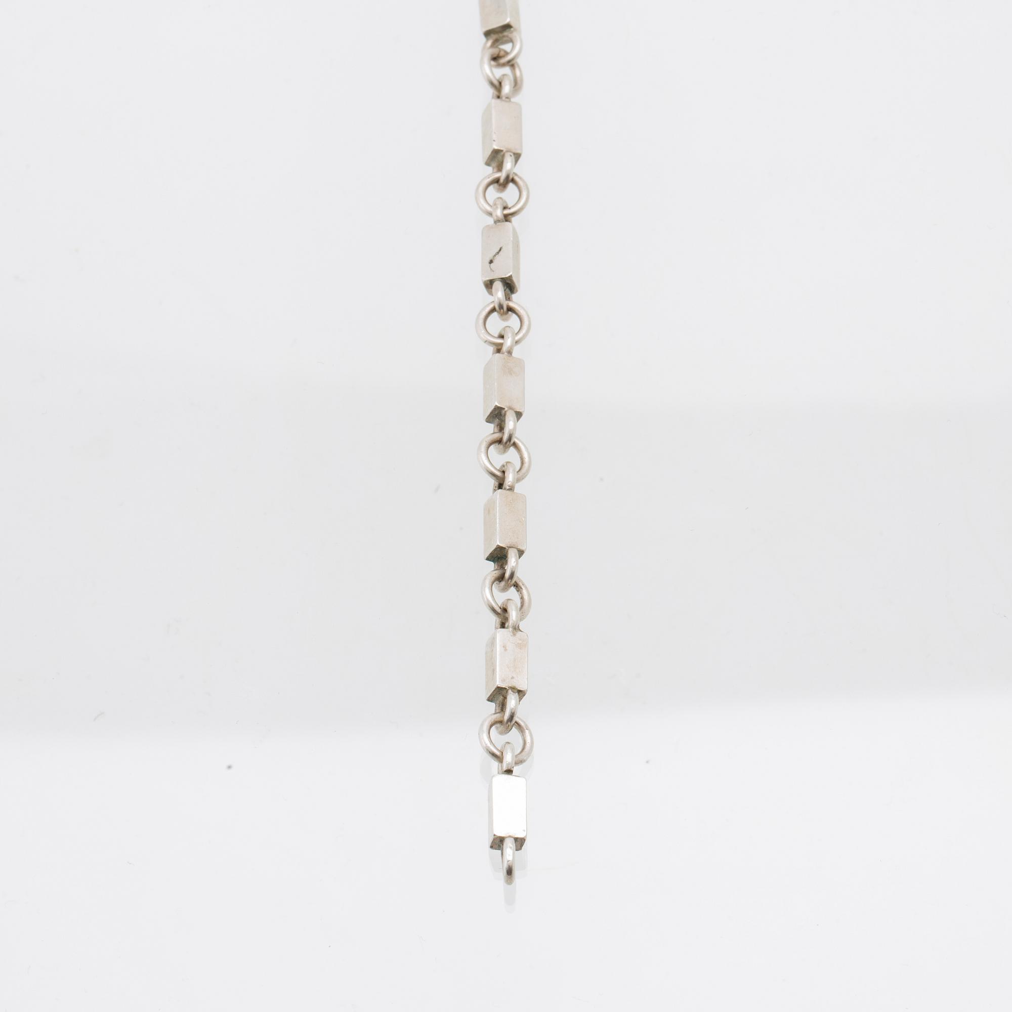 Sven Börje Sterling Silver Bracelet, Lund 1960.