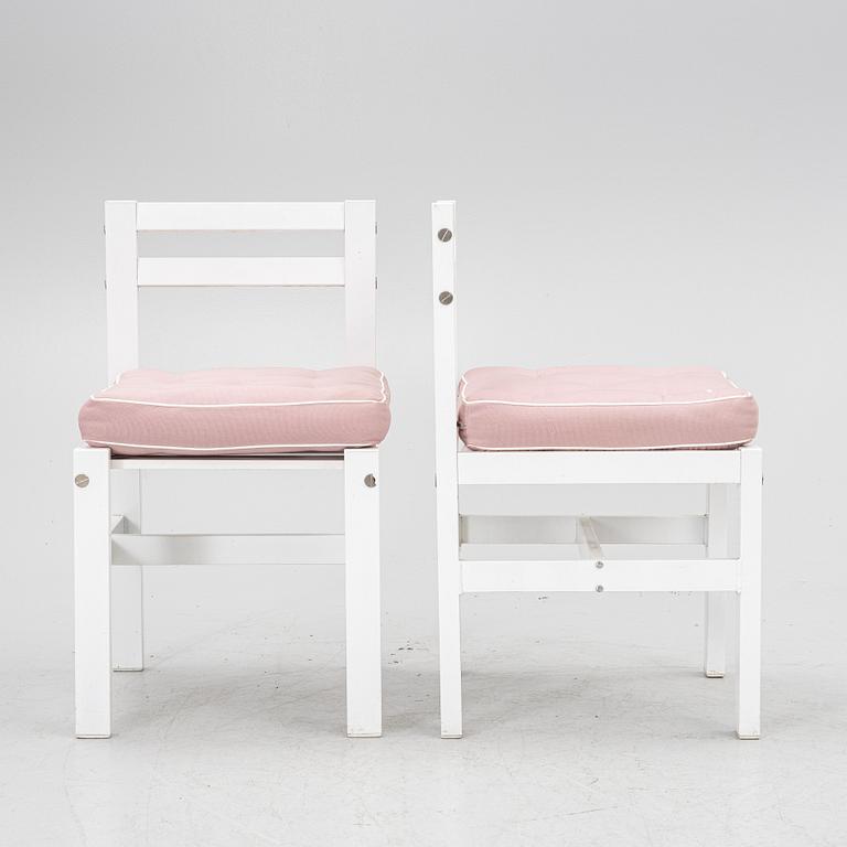 Elsa Stackelberg, Table with 6 chairs, Free Form, contemporary.