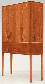 Carl Malmsten, A Carl Malmsten Swedish Modern cabinet 'Björkhagen', executed by cabinetmaker Tage Bjarnehall, Stockholm 1943.
