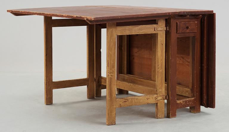 SLAGBORD, allmoge, 1800-tal.