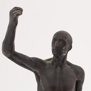 Unknown artist, a bronze sculpture, 20th Century.