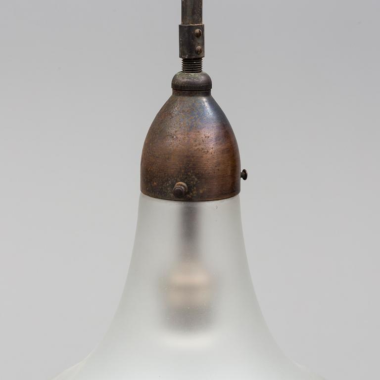 PETER BEHRENS, taklampa, "Luzette", modell L1522, , AEG, 1900-talets början.