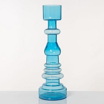 Oivo Toikka, a 'Lighthouse' glass vase, Nuutajärvi, Notsjö, Finland.