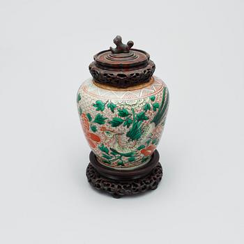 URNA, porslin, Ming, Kina transition 1600-tal.