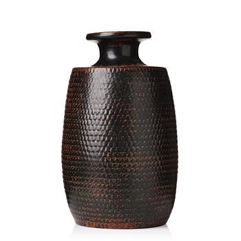 87. Stig Lindberg, a stoneware vase, Gustavsberg studio, Sweden 1965.