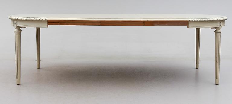 MATGRUPP, 7 delar, gustaviansk stil, 1900-talets andra hälft.