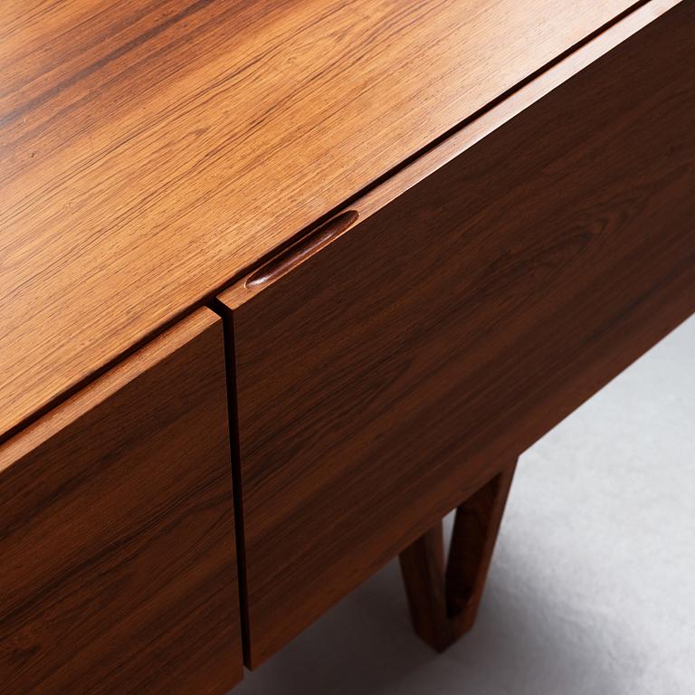 Ib Kofod Larsen, a rosewood veneered sideboard, Seffle Möbelfabrik, Sweden 1960s.