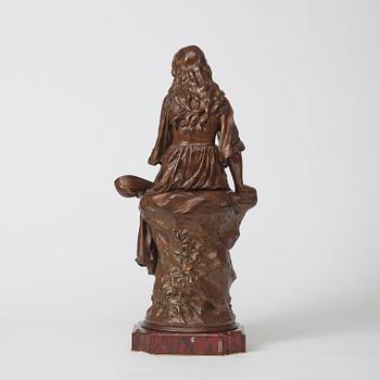 Paul Eugène Mengin, "Femme à la mandoline".