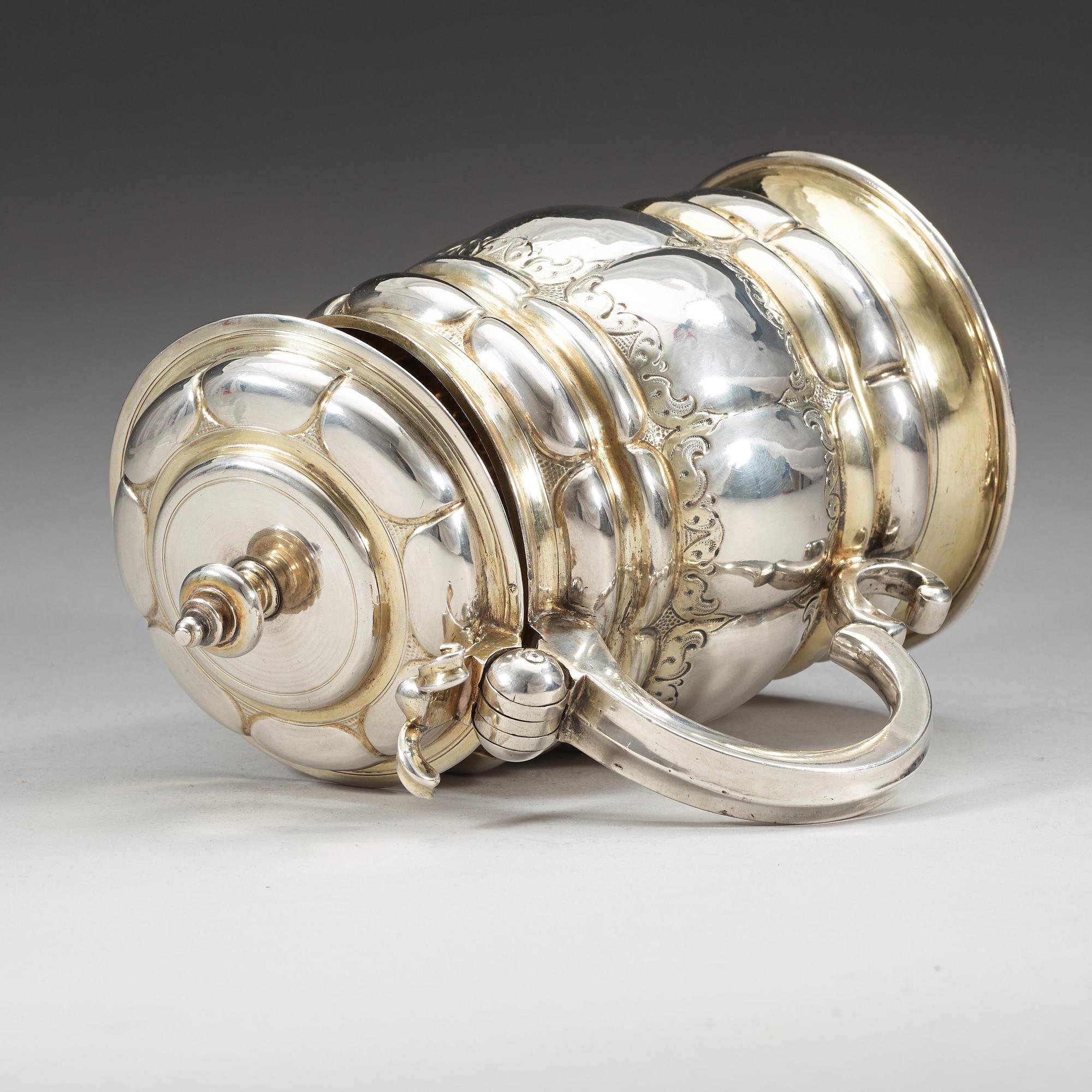 DRYCKESKANNA, av Marx II Schaller, Augsburg 1600-talets andra hälft.