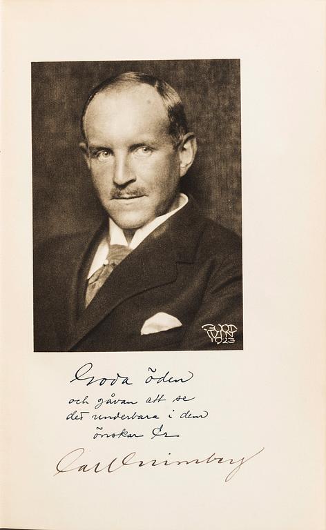 CARL GRIMBERG, "Svenska folkets underbara öden" 11 vol. Numrerad upplaga 347/1000. Signerad av författaren.
