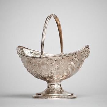 SOCKERSKÅL, silver, Hester Bateman. London, England. 1788. Vikt 350 g.