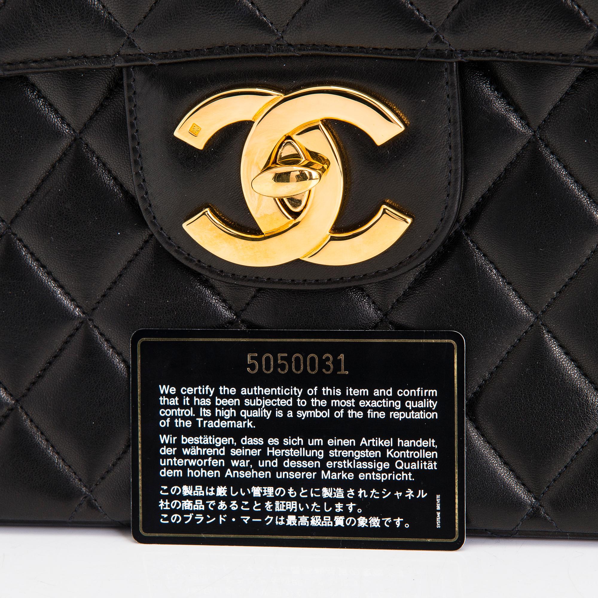 Chanel, "Jumbo Flap Bag", väska, 1997-1999.