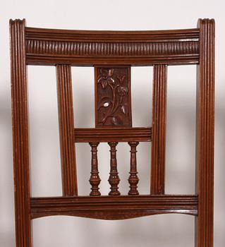 MATSALSGRUPP, 11 delar, bl a 1800-tal.