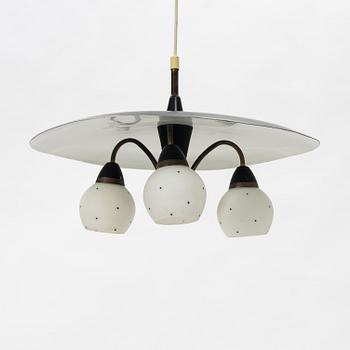A ceiling light, ca 1950-60's.