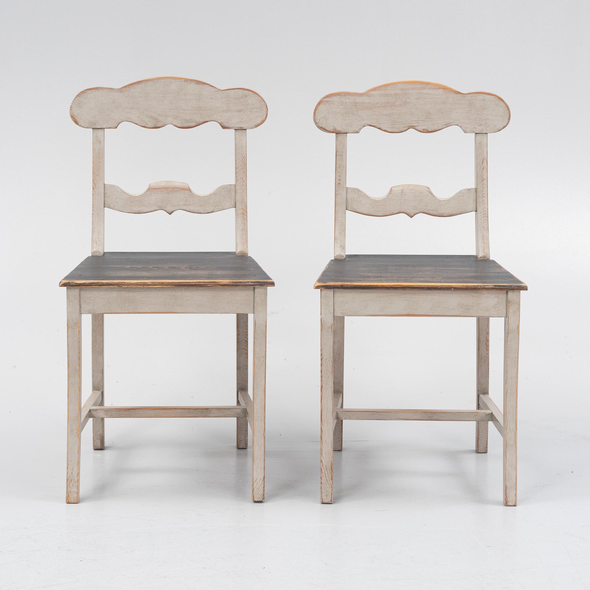 Stolar, 6 st, 1800-tal.