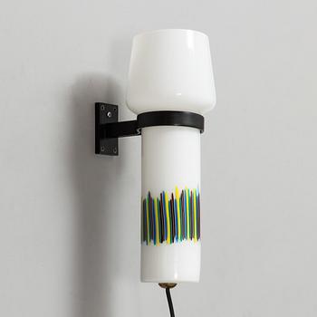 Massimo Vignelli, a mid-20th century  Italian 'Sigaro' wall light for Venini.