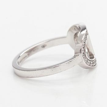 Hermès, ring, "Chaine d'Ancre Contour", 18K vitguld och diamanter.
