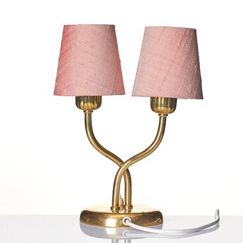 Harald Notini, bordslampa, modell "15543", Arvid Böhlmarks Lampfabrik, Stockholm, 1950-tal.