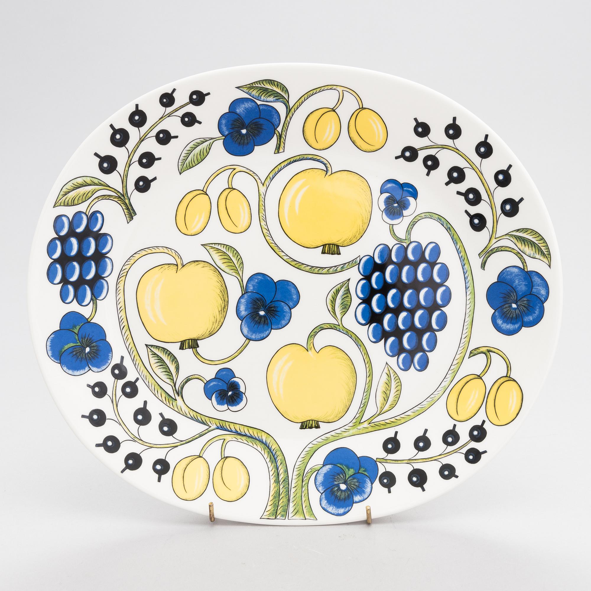 Birger Kaipiainen, astiasto, 42 kpl, "Paratiisi", Arabia.