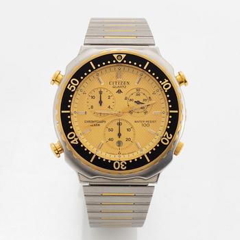 Citizen, "Peter "Pekka" Lindmark, Best player 1986", chronograph, wristwatch, 39 mm.