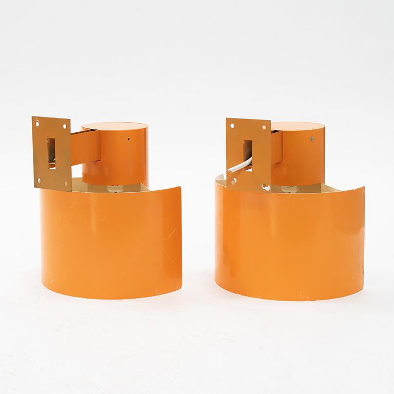 A pair of wall lights, AB Bruno Herbst, second half of the 20th Century.
