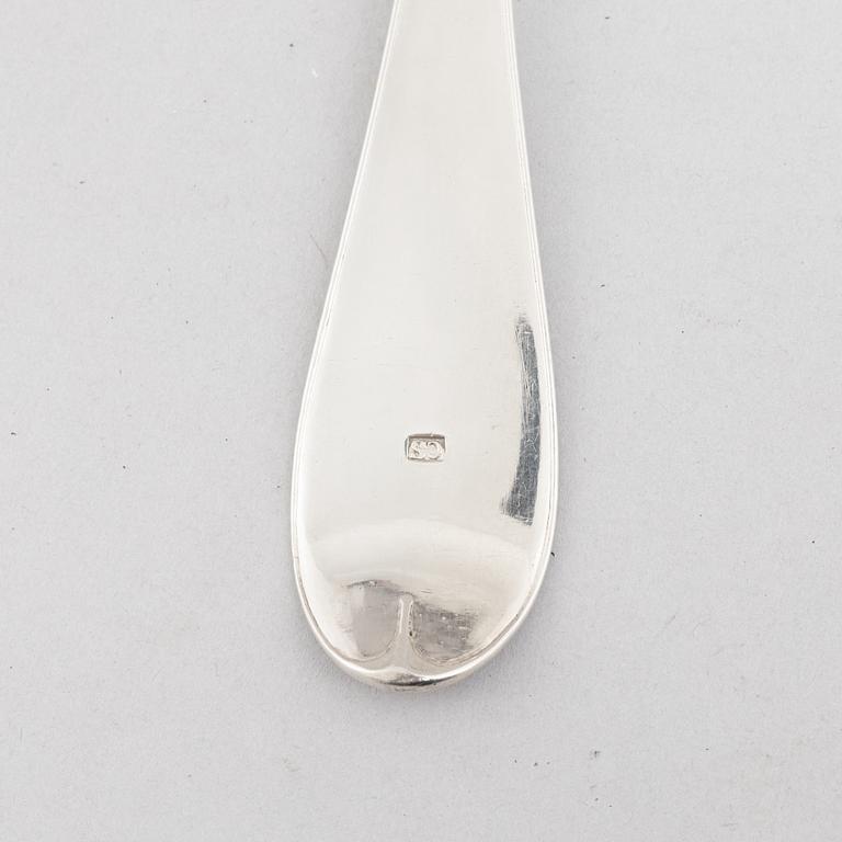 Sopplev, silver, Petter Eneroth, Stockholm 1803.