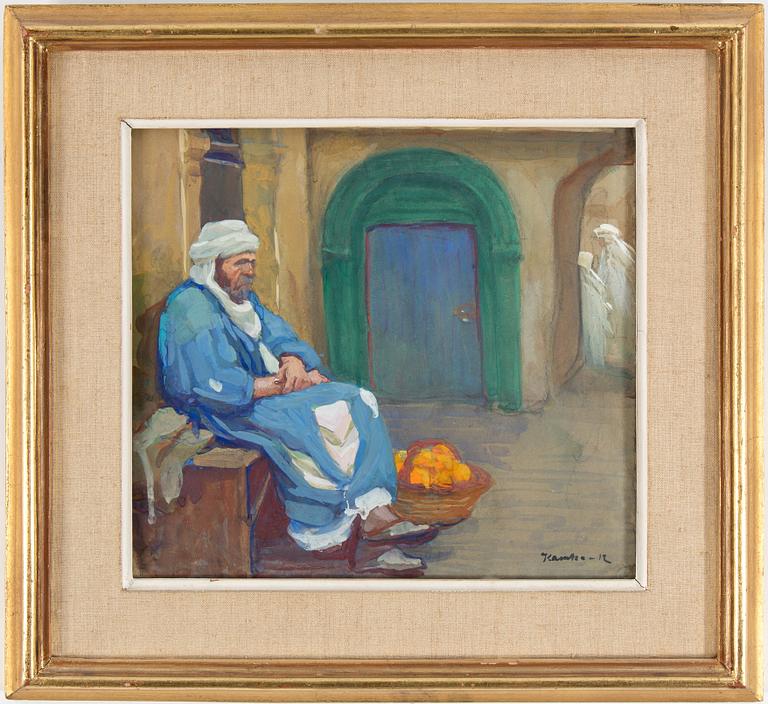 IVAR KAMKE, signerad Kamke och daterad -12, gouache.