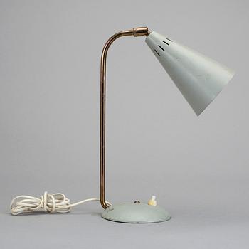 BORDSLAMPA, 1900-talets mitt.