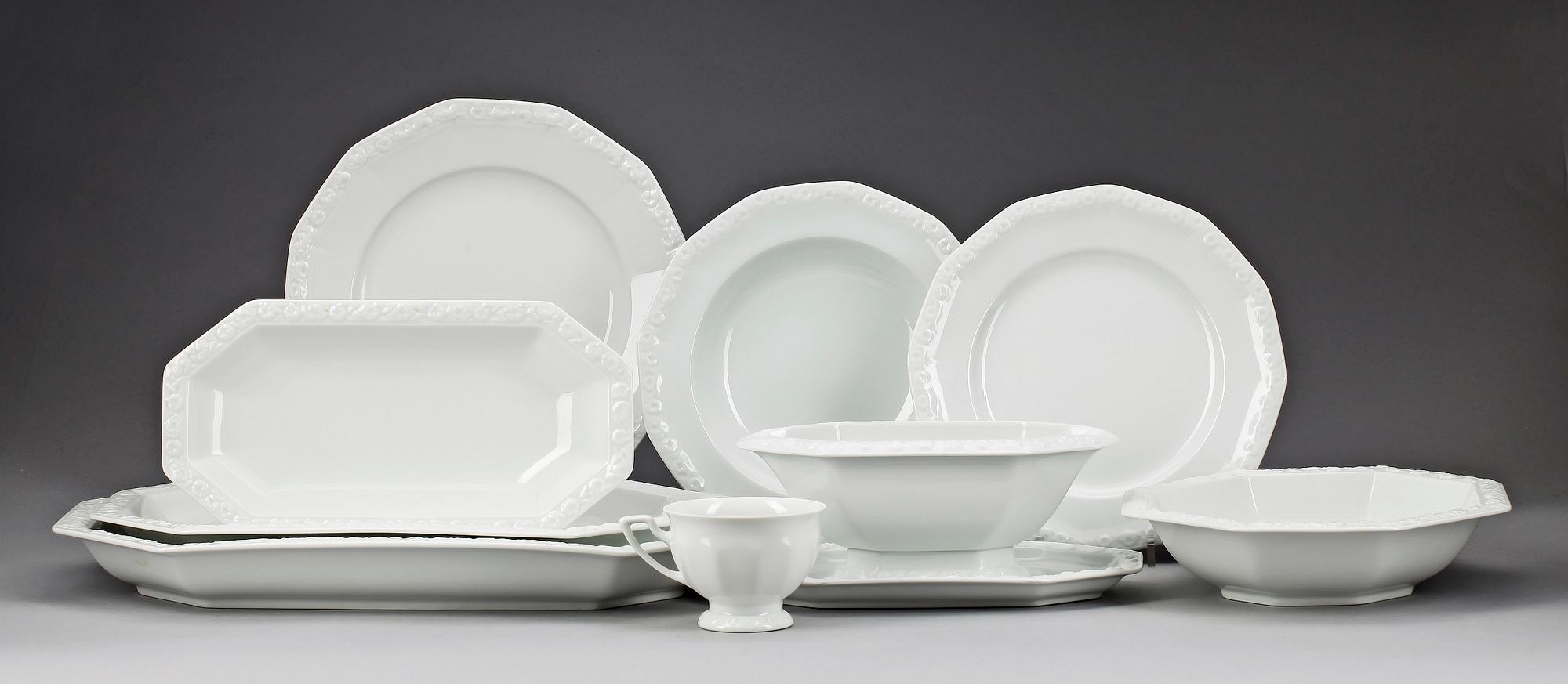 MATSERVIS, porslin, 43 delar, Rosenthal, 1900-tal.