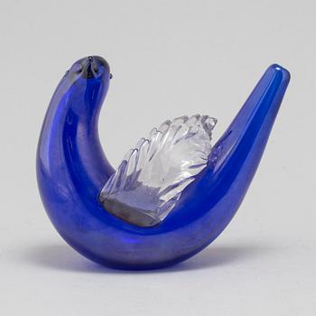 TYRA LUNDGREN, figurin, glas, Murano, Venini, Italien.