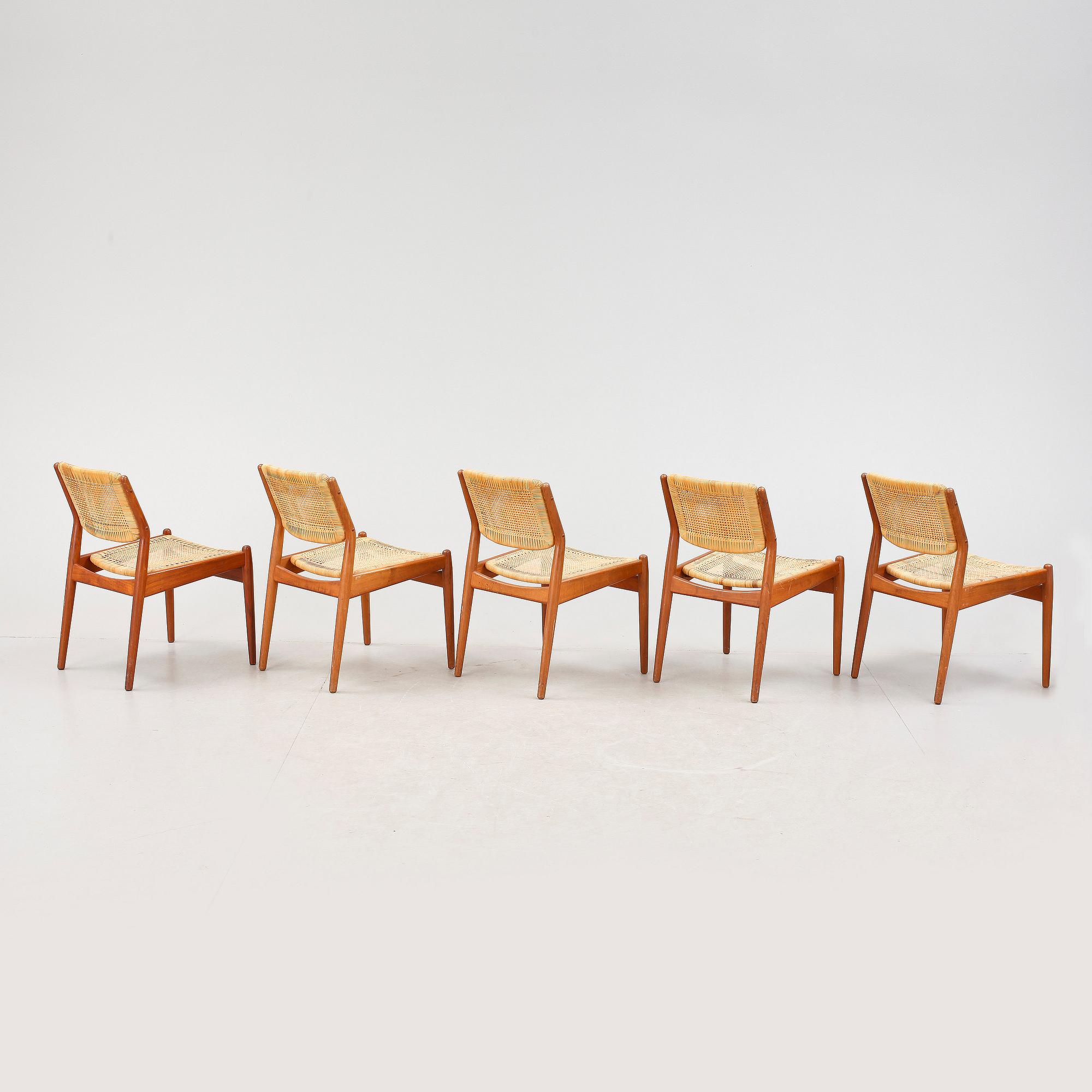 STOLAR, 5 st, Arne Vodder och Anton Borg, Sibast, 1960-tal.