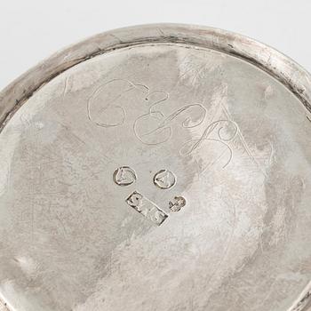 Dosor, 2 st, silver, Sverige, 1800-tal.