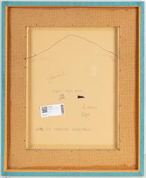 HANS ARNOLD, ink & acrylic, signed.