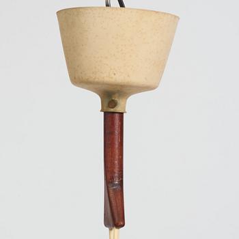 Hans-Agne Jakobsson, taklampa, "S-609" Hans-Agne Jakobsson AB, Åhus, 1950-tal.