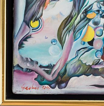 THEO GERBER, oil painting on canvas. Signed and dated 72-73.