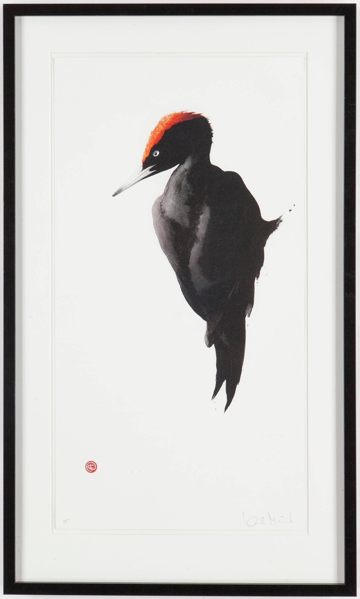 KARL MÅRTENS, färglitografi, signerad, provtryck.