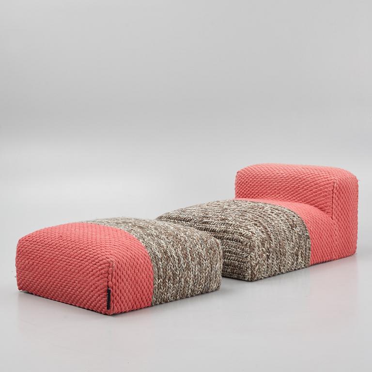 Patricia Urquiola, a 'Mangas' lounge chair with ottoman, GAN.