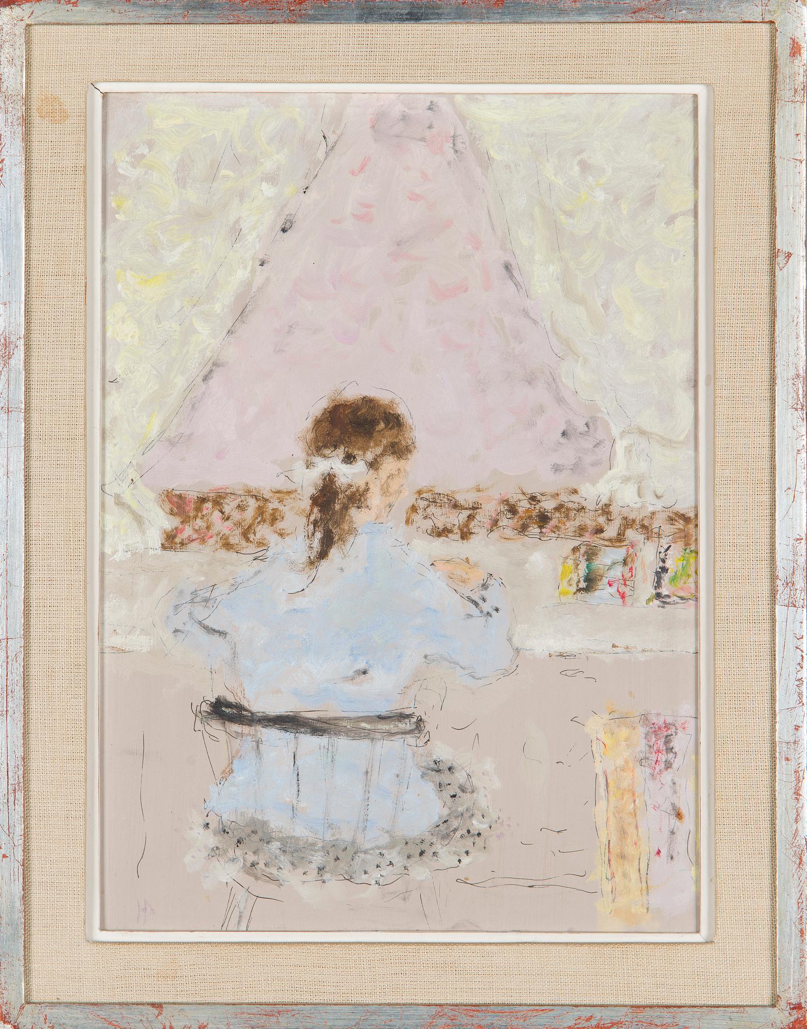 Helge Dahlman, Tyttö vaaleansinisessä.