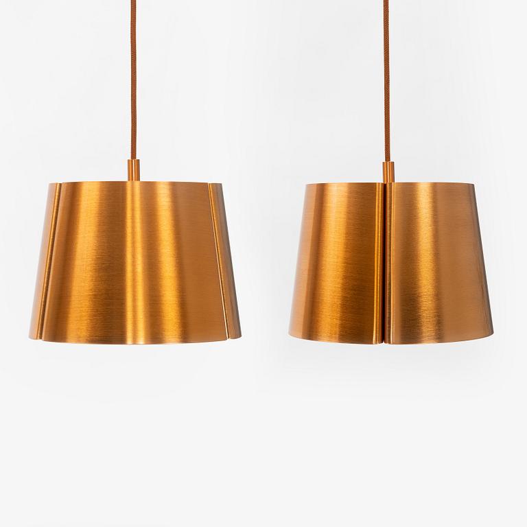 Jonas Lindvall, a pair of 'W124S1' ceiling lamps, Wästberg.