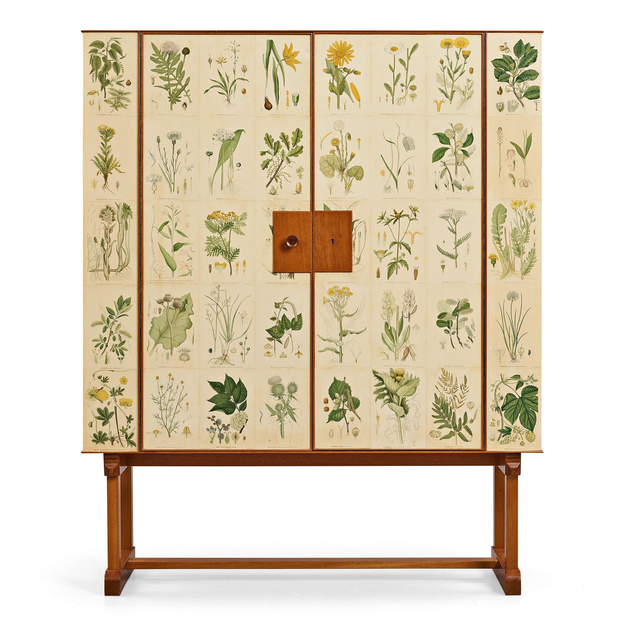 Josef Frank, a "Flora" cabinet, Svenskt Tenn, Sweden, model 852.