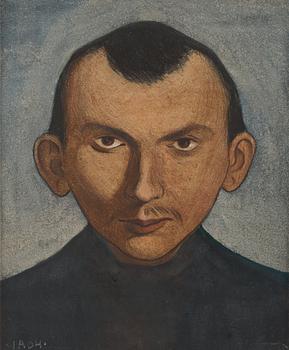 310. Ivar Arosenius, ”Porträtt av Axel Törneman” (Portrait of the artist Axel Törneman).